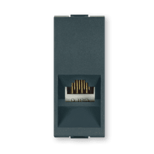 ALING MODE -Art.664.A- Priključnica RJ45 8/8 Cat5e, UTP, Keystone antracit