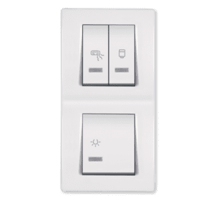 ALING MODE - Art.66912.00- Sklopka za kupatilo, vertikalna - svetlo, grejalica, bojler