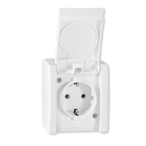ALING OG - Art.241.00 -   Priključnica dvopolna, 16A sa porcelanskim jezgrom
