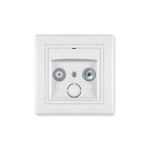 ALING Prestige line -Art.612P.000-  Priključnica antenska TV/FM prolazna