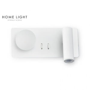 VESTA 478 ZIDNA LAMPA 3W+3W 3000K BELA