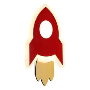 DEČIJA zidna lampa RAKETA