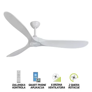 Plafonski ventilator 152 WH
