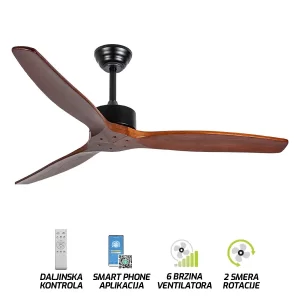 Plafonski ventilator WOOD