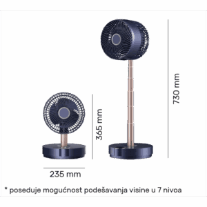 VENTILATOR STONI - PODNI  PUNJIVI