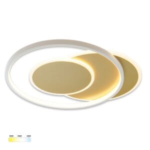 PLAFONJERA 170 CCT ZLATO/BELA 42 W