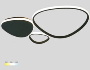PLAFONJERA 19 CCT 30W CRNA